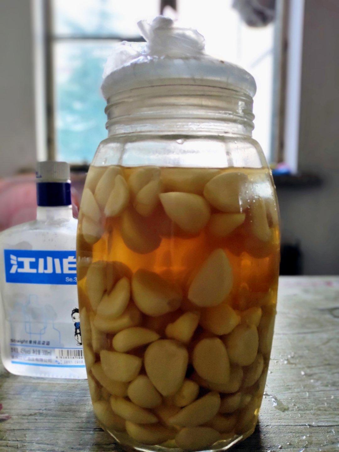 家庭版腌糖蒜