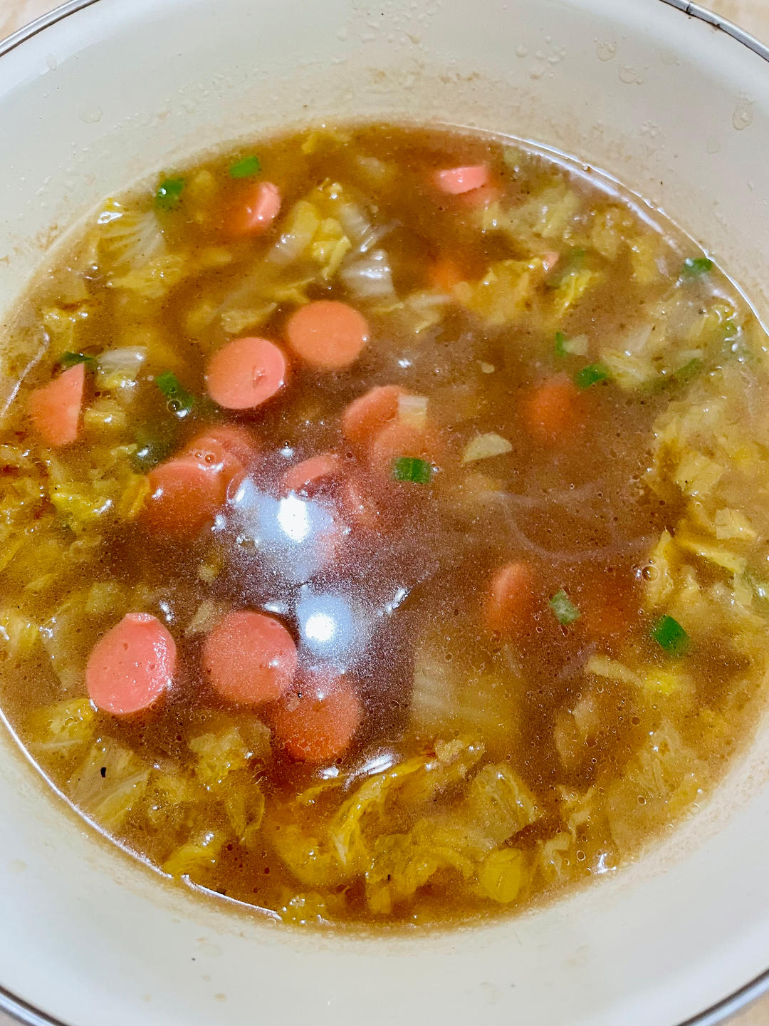 娃娃菜粉丝煲