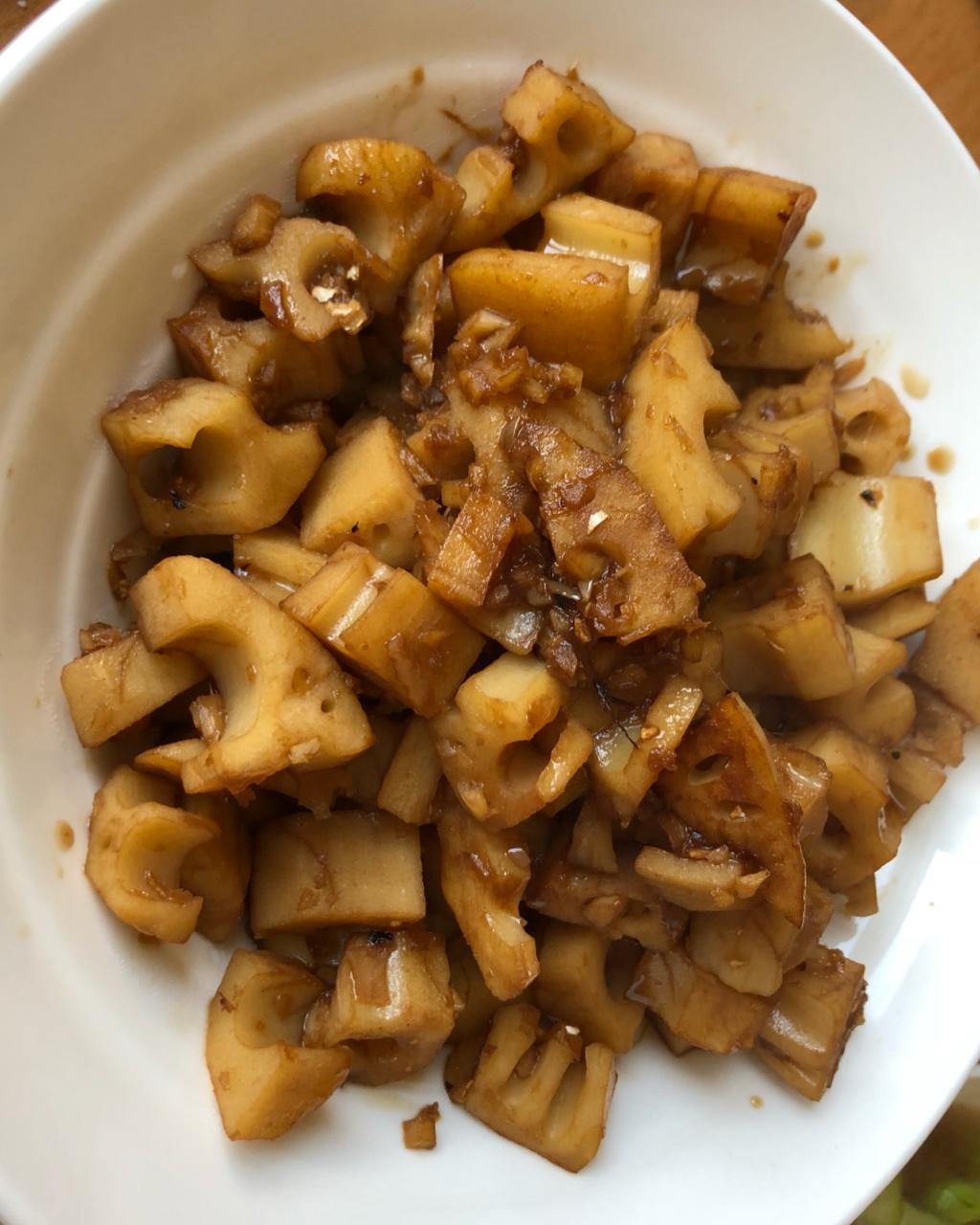 开胃菜～糖醋藕丁