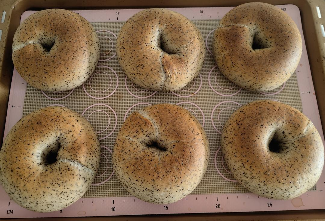 鸳鸯拿铁乳酪贝果🥯红茶与咖啡☕️的完美结合