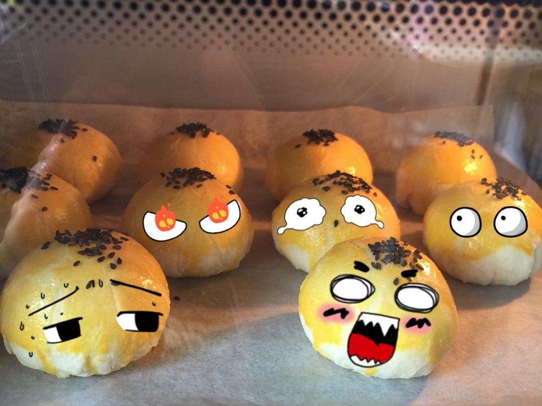 苏式月饼/蛋黄酥-豆沙蛋黄馅