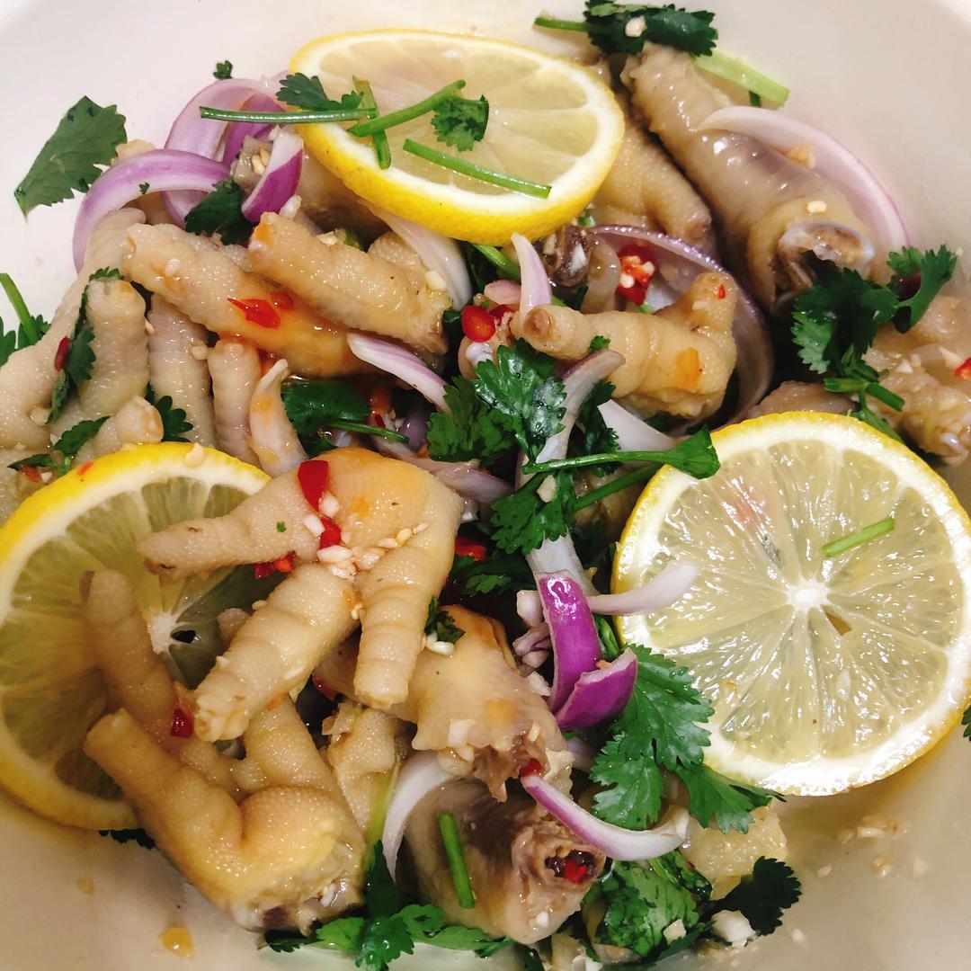 泰式柠檬鸡脚的做法