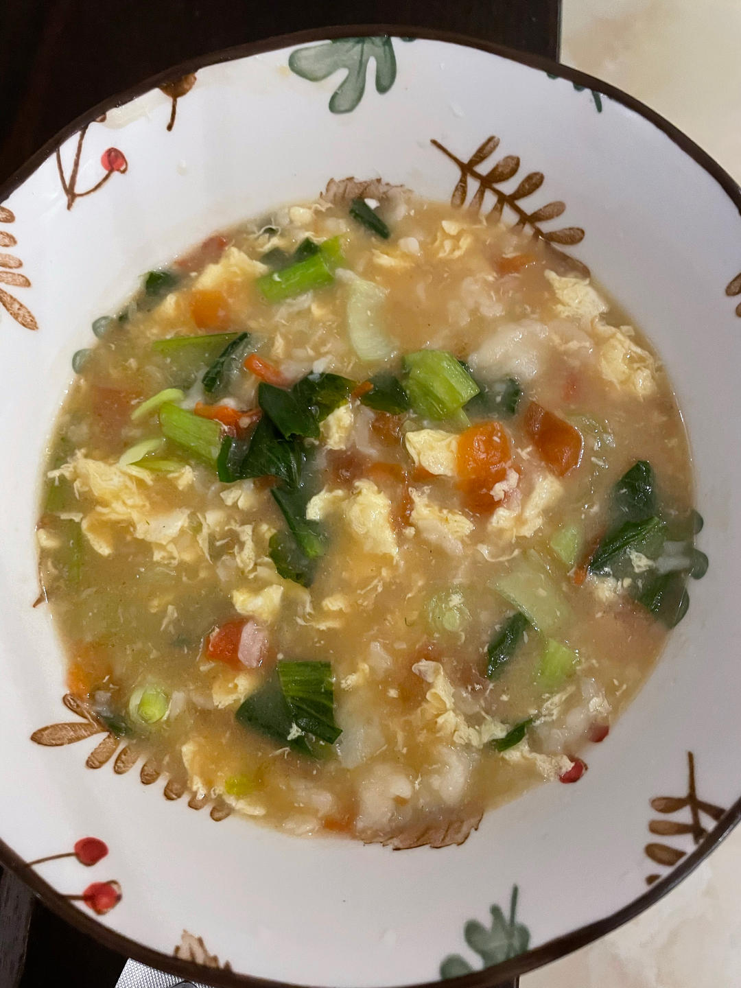 简单早餐-疙瘩汤