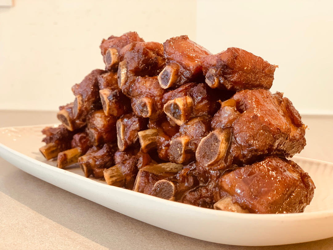 糖醋排骨/糖醋小排（不放油）（12345口诀做出正宗上海本帮）