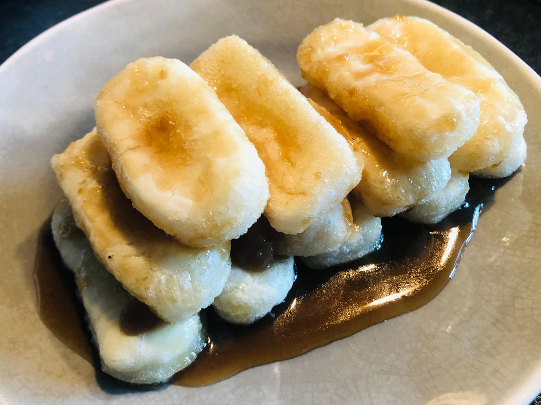 超好吃的红糖糍粑