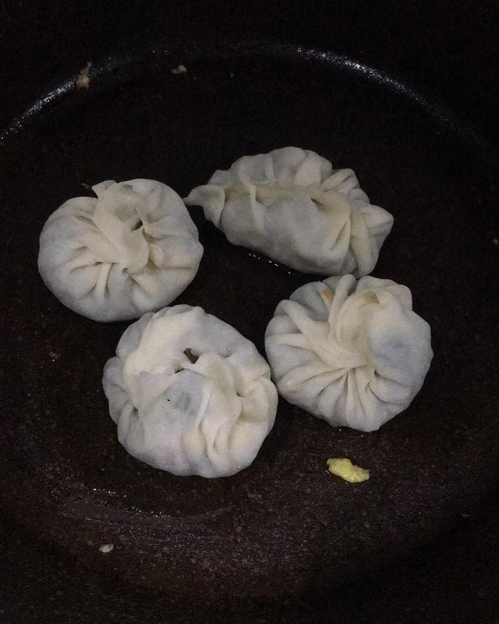 饺子皮生煎包