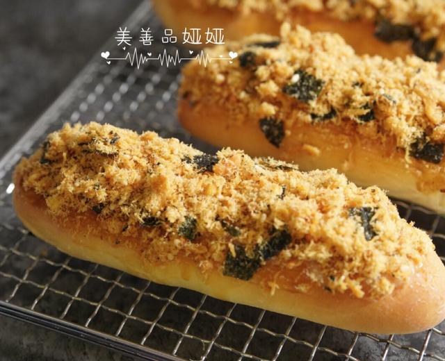 肉松面包#小美版#食谱的做法