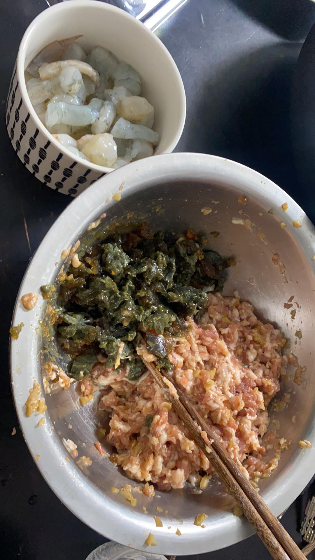 皮蛋鲜肉馄饨 （野馄饨）<302小厨房>