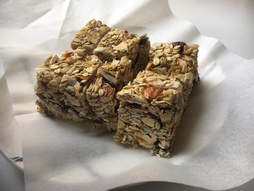 自制燕麦能量棒（Granola Bar）