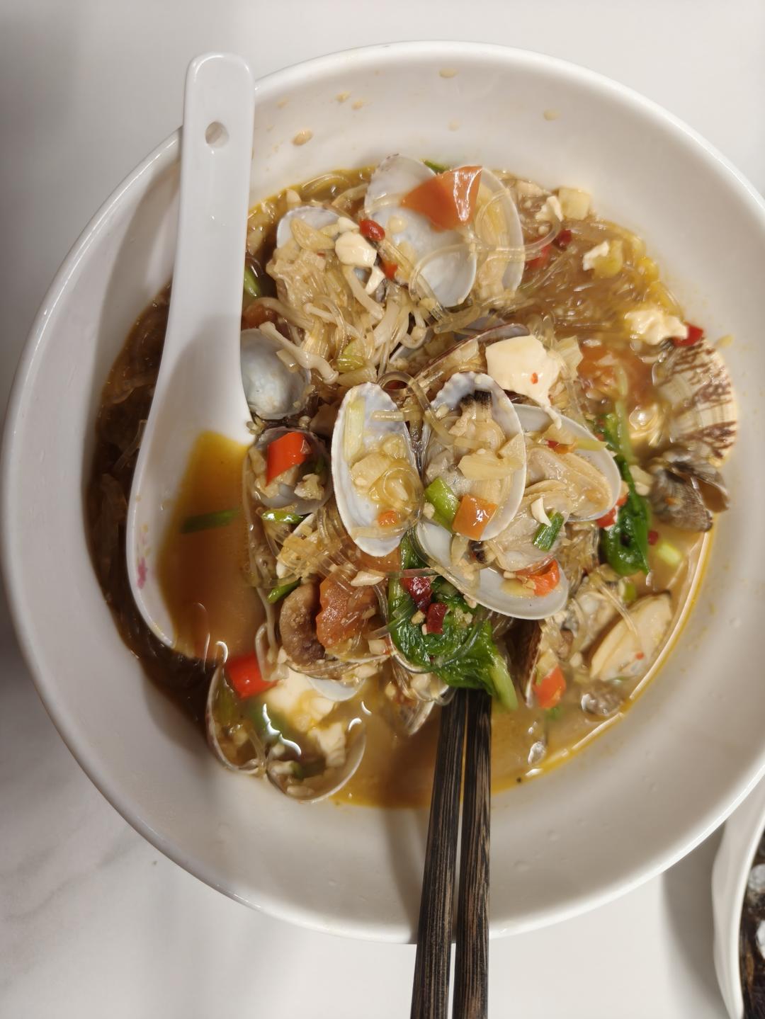 【蒜蓉花甲粉丝】【无沙版花甲】相信我，好吃到爆炸