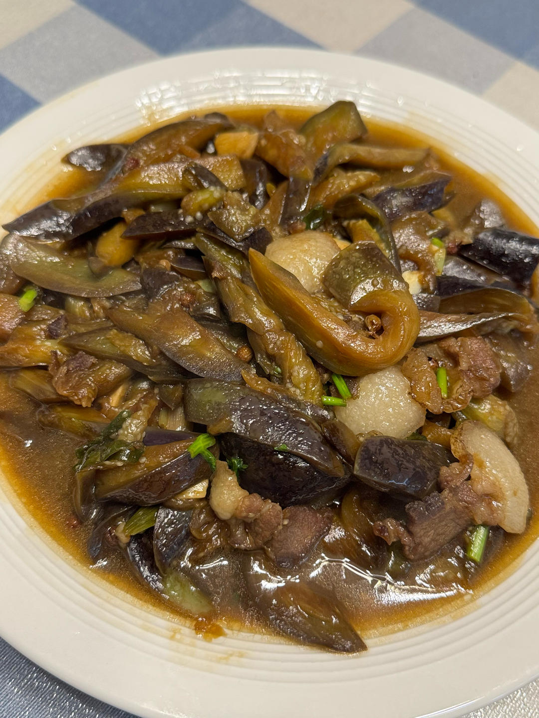 家常炖茄子