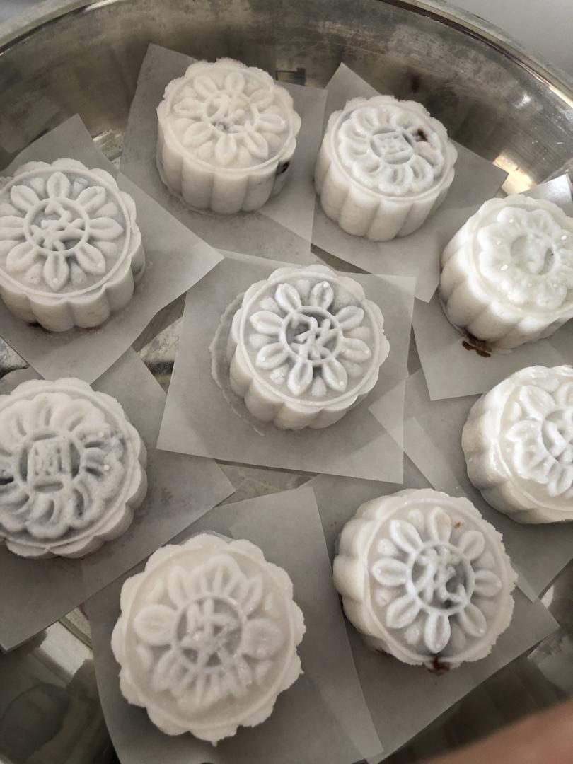 nicoleotgq做的西米水晶q弹月饼