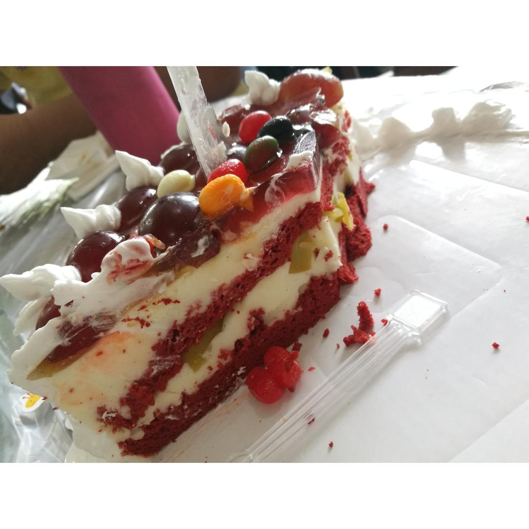 用QQ糖做的超简单冻芝士镜面