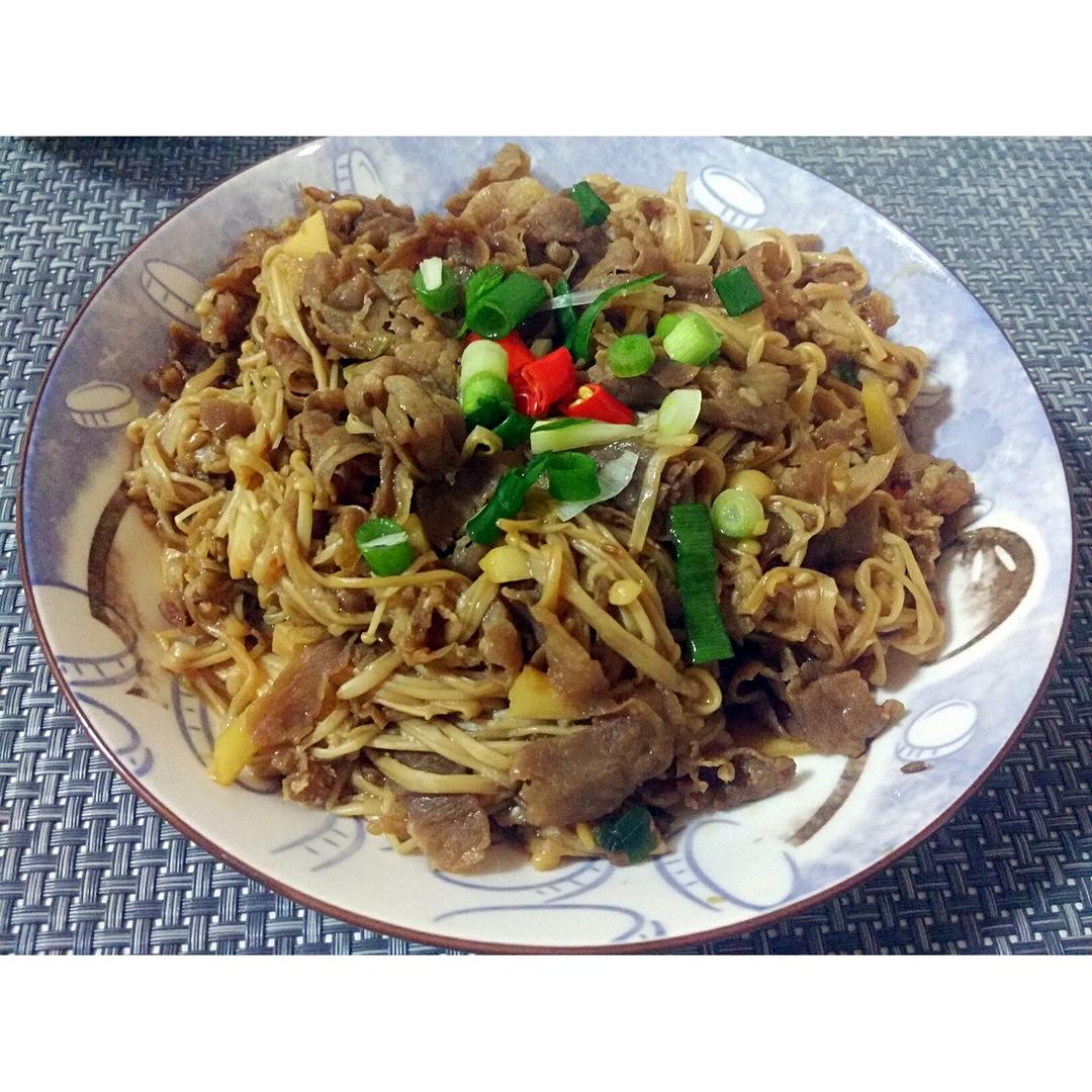 肥牛金针菇
