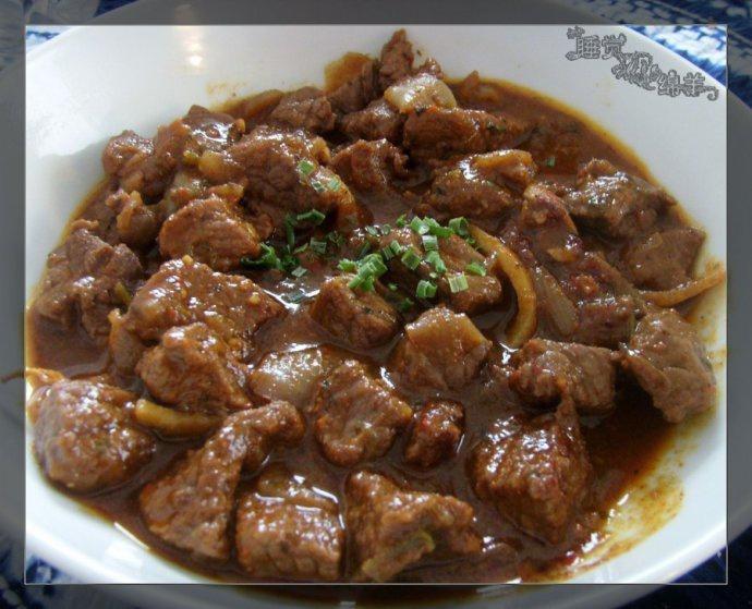 南非式烧牛肉的做法