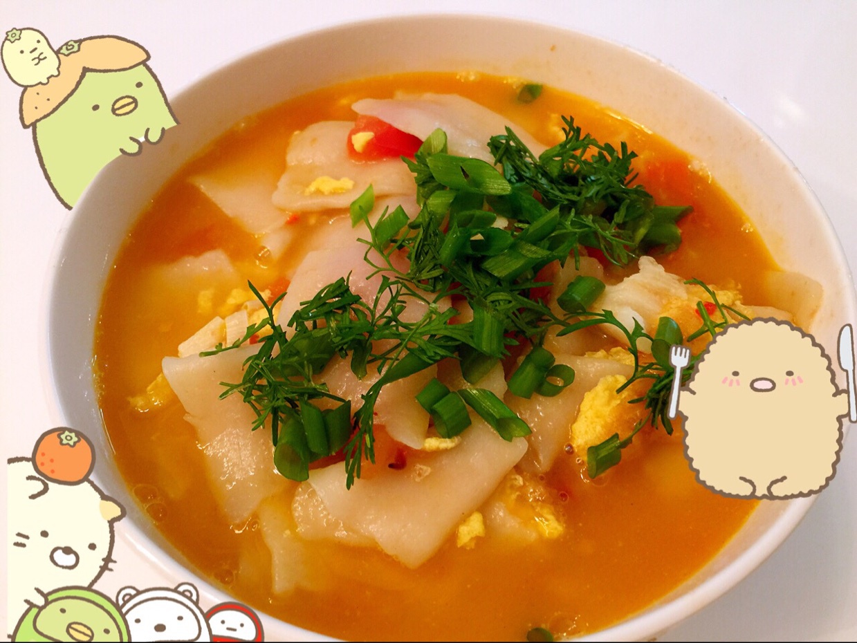 西红柿鸡蛋揪面片