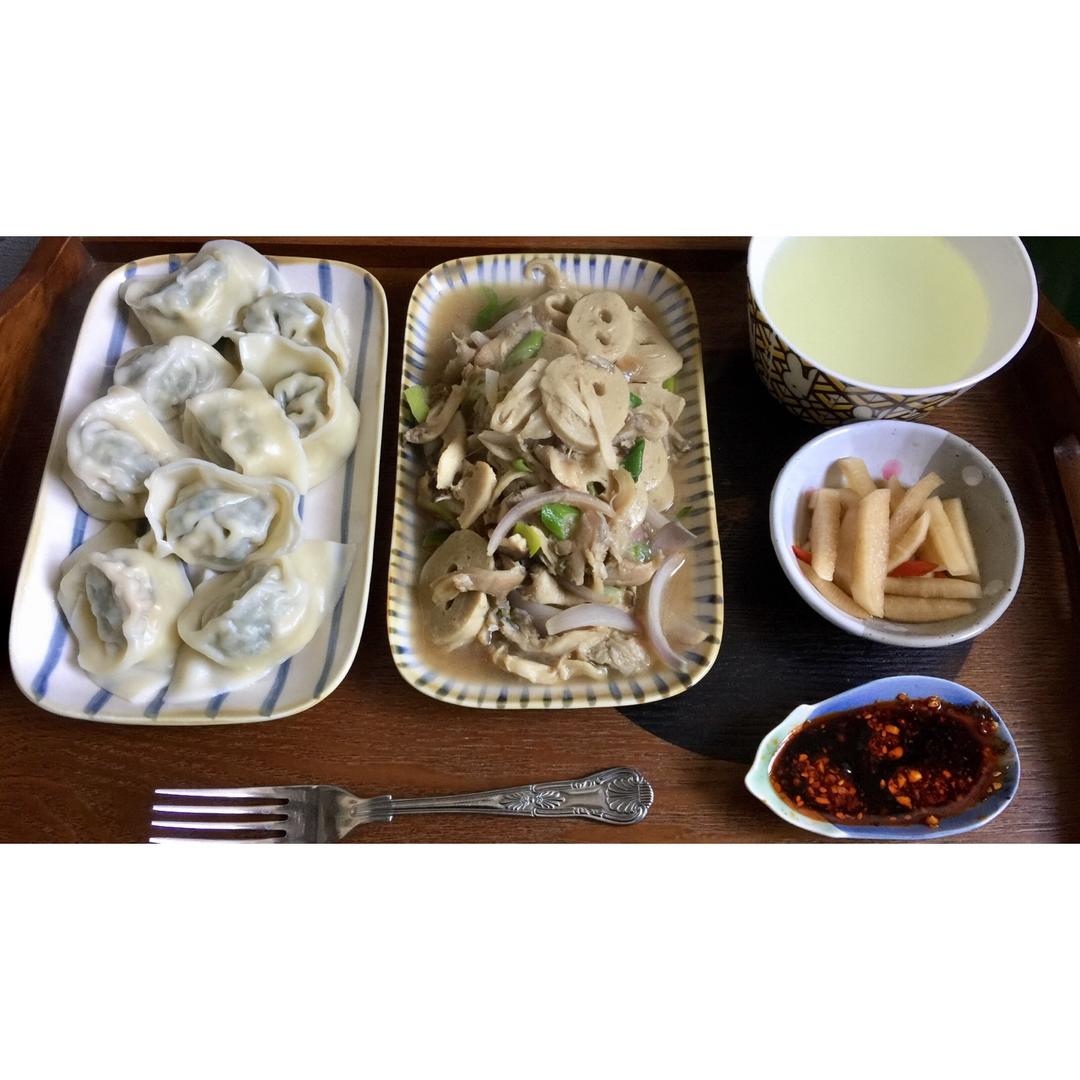 青椒炒面筋