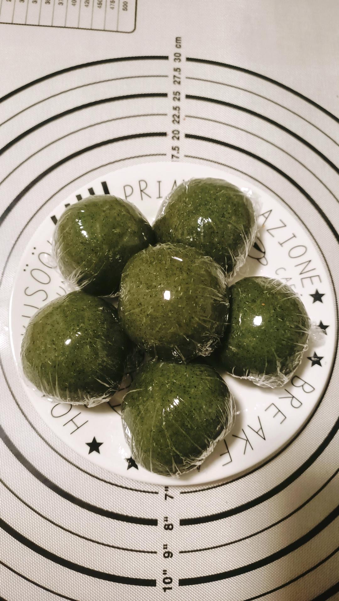 艾草粉青团