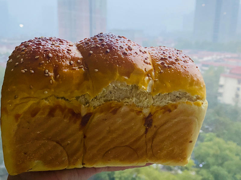 纯奶手撕吐司的做法 步骤1