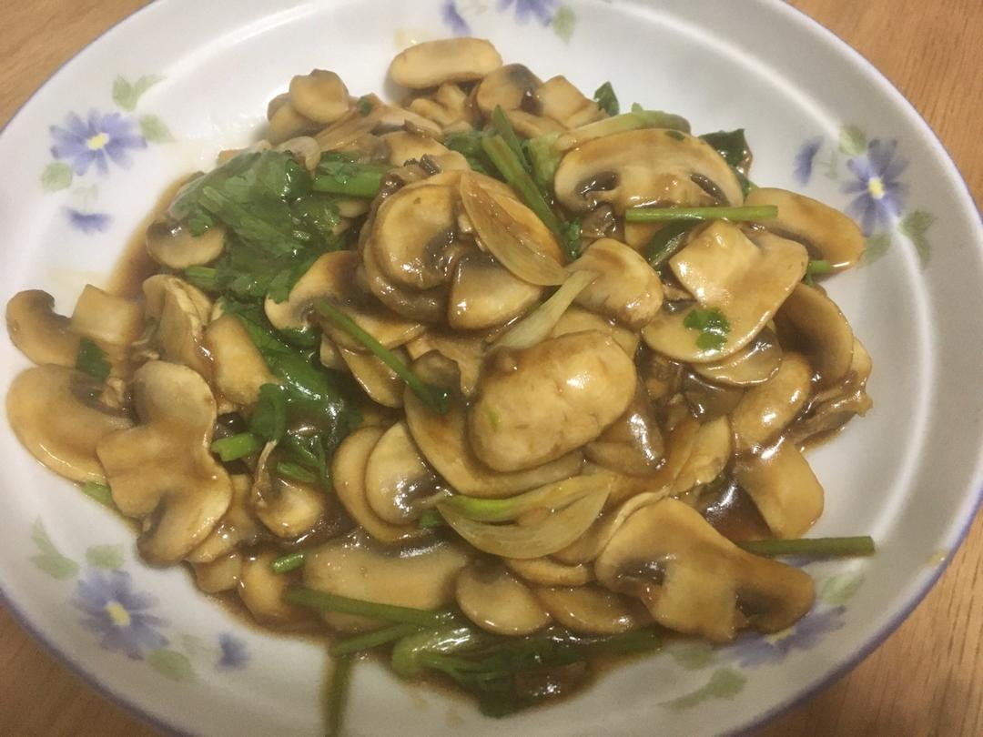 “鲜”美的简单快手菜——素炒鲜口蘑