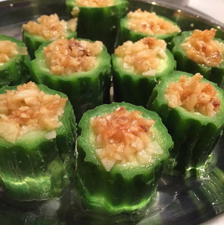 缘心也做的蒜蓉蒸丝瓜