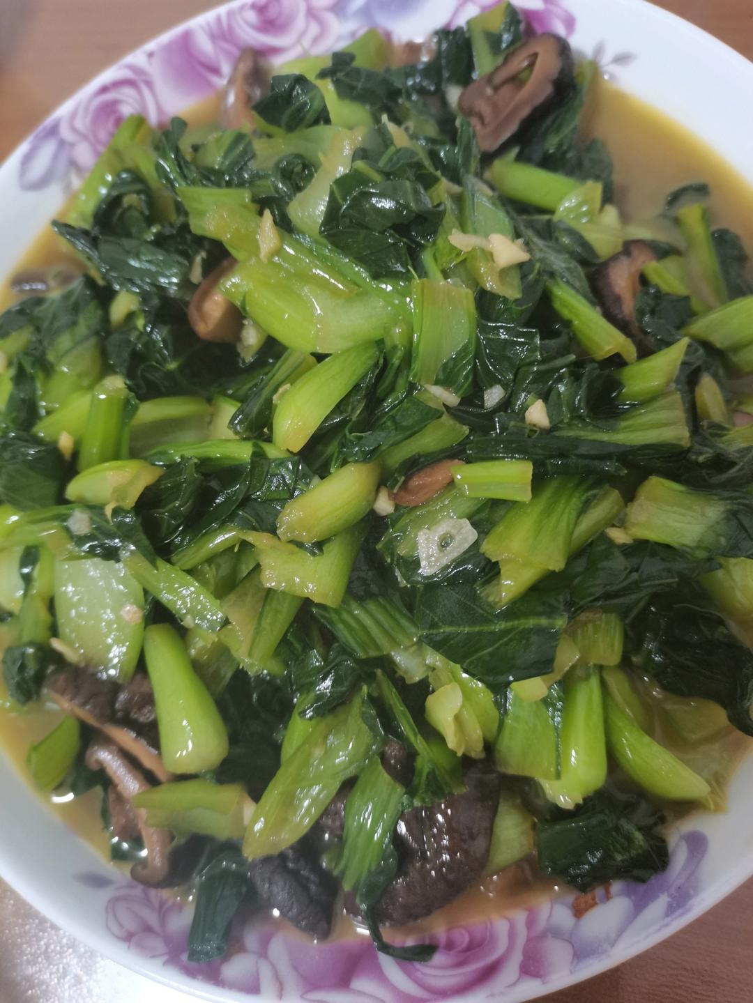 香菇油菜（简单快手）