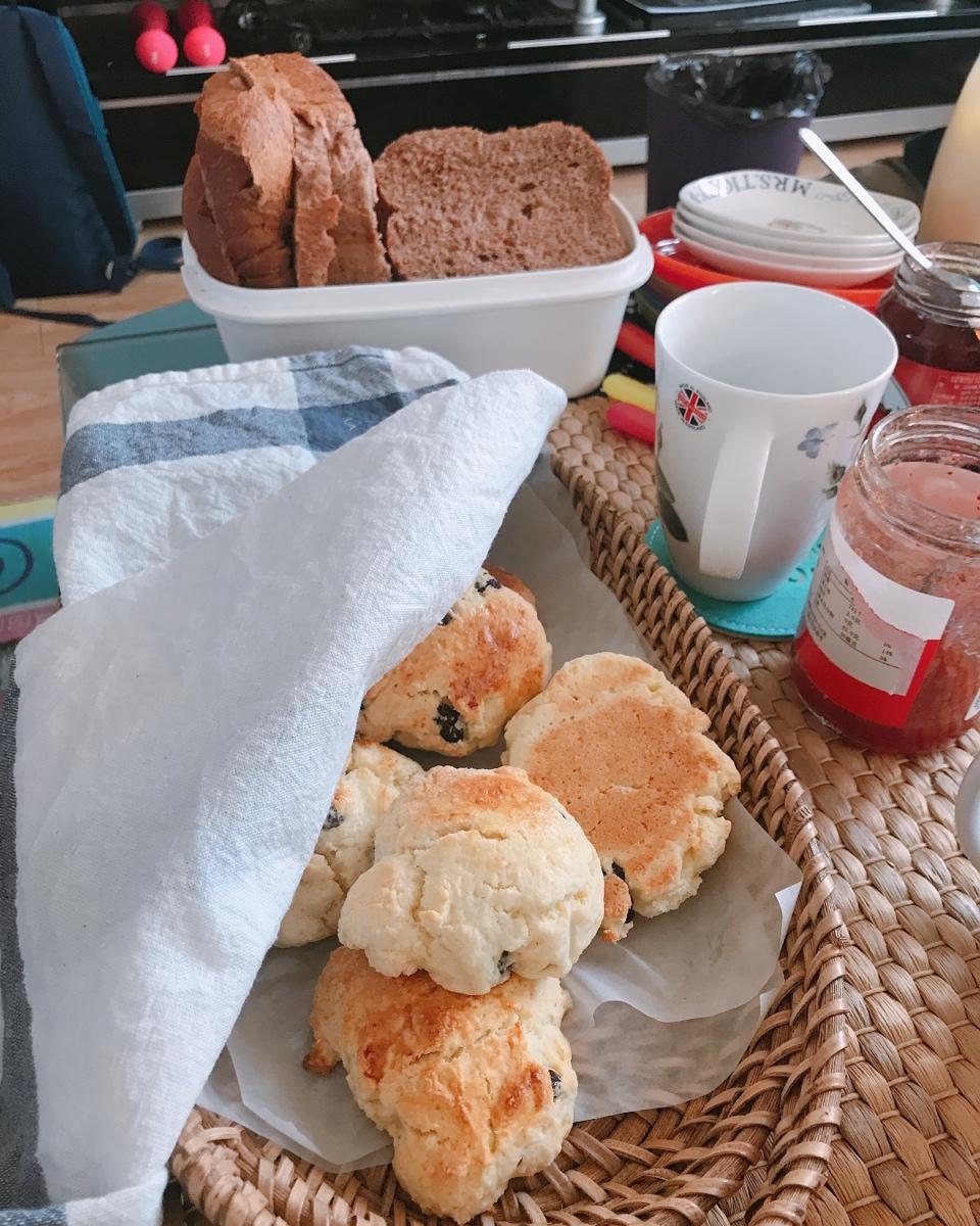 酸奶蔓越莓司康