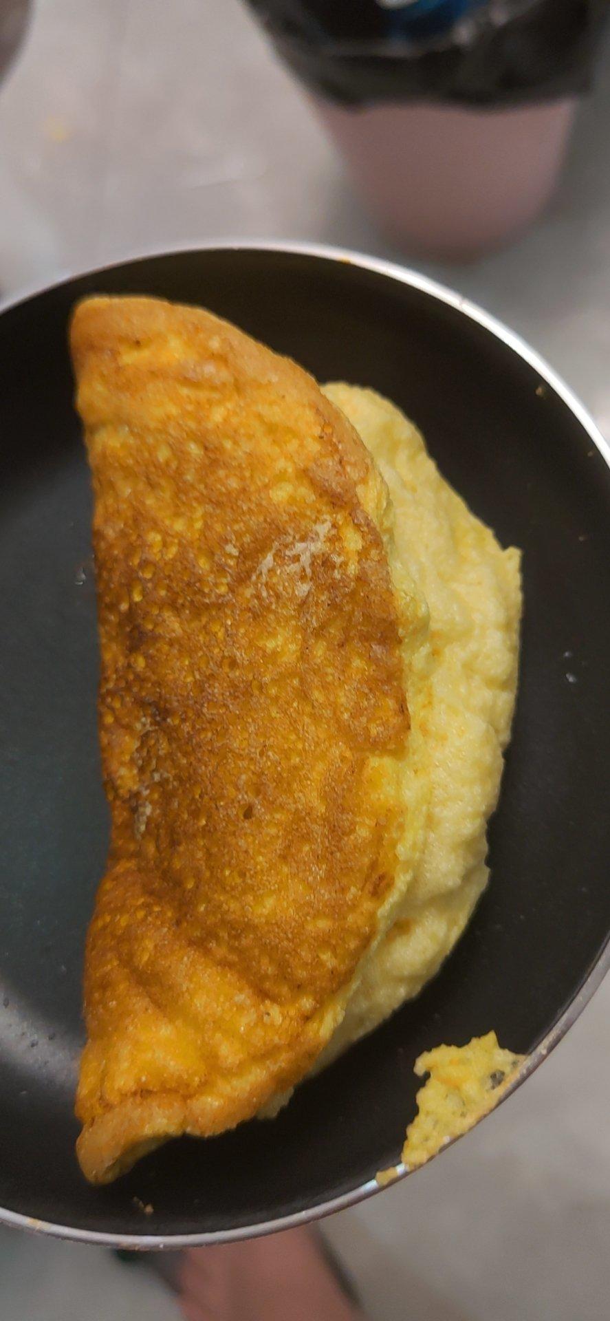 不用烤箱 15分钟无油低糖的舒芙蕾蛋糕松饼 🥞 蓬松绵软