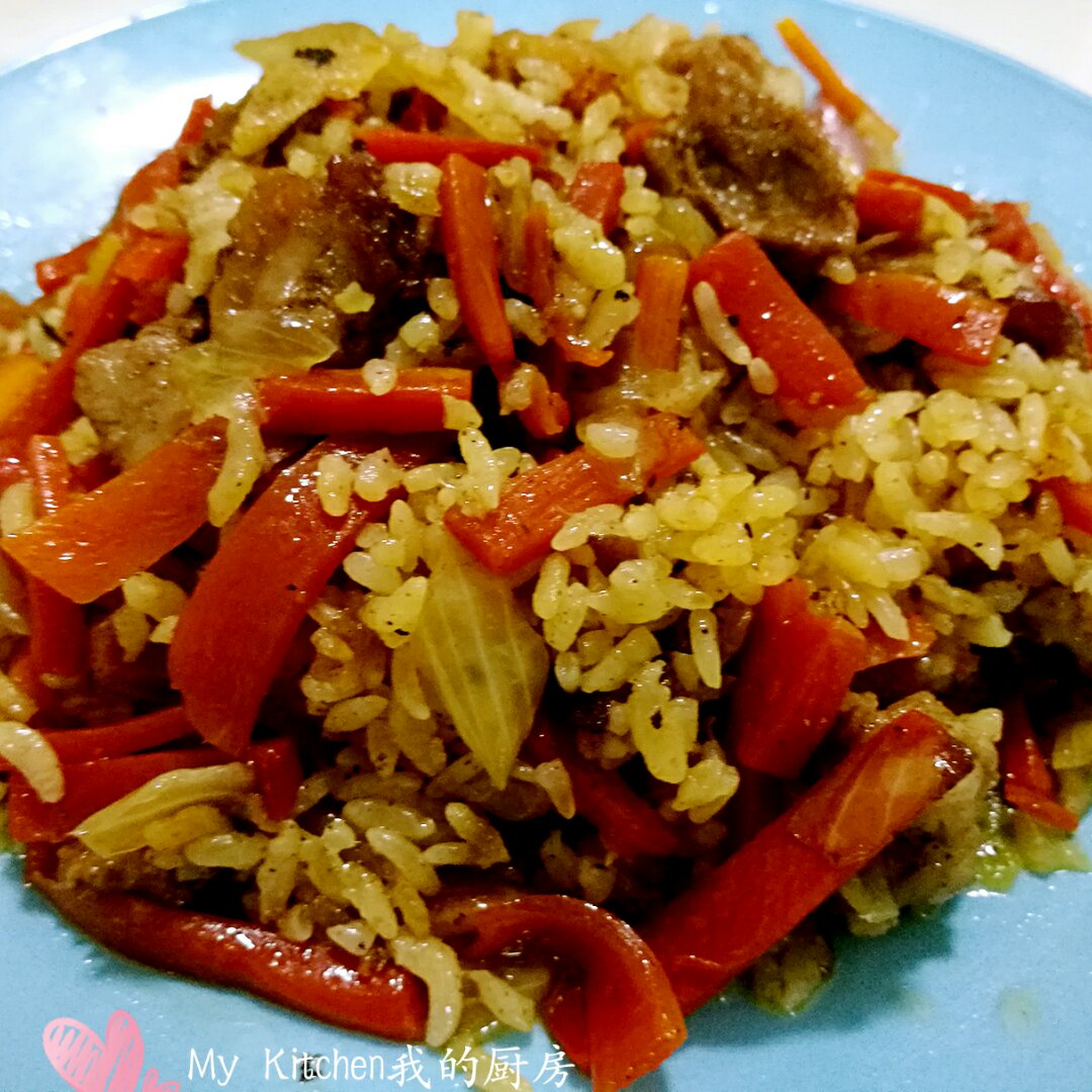 新疆羊肉手抓饭
