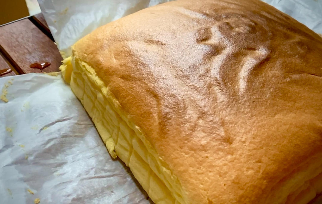 古早味蛋糕......烫面水浴法（28*28）