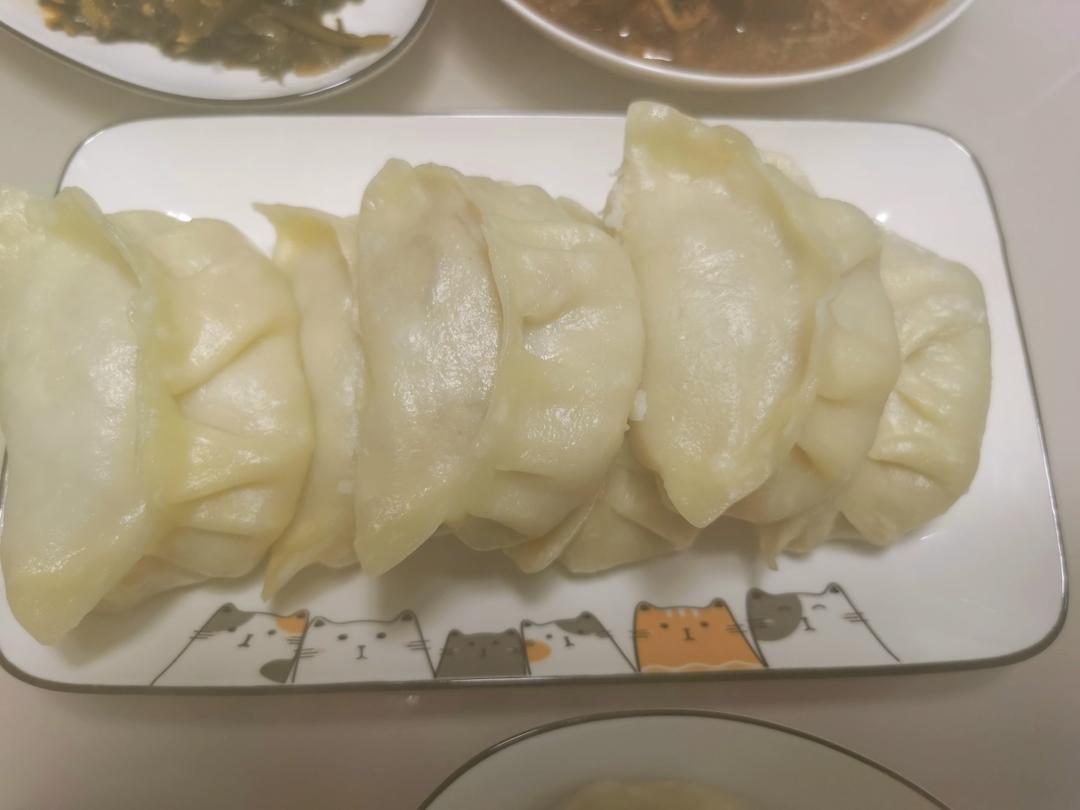 萝卜素馅蒸饺