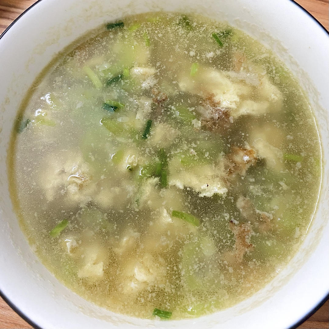 低脂减肥鲜美丝瓜菌菇汤