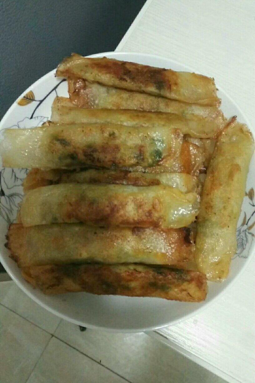 佩--8做的馄饨皮素春卷