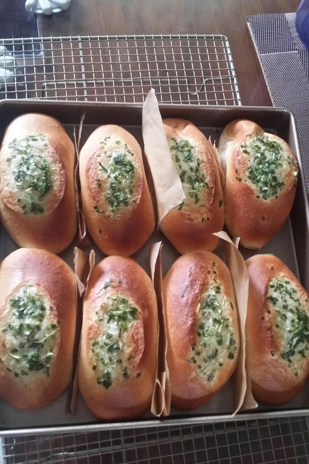 蒜香面包