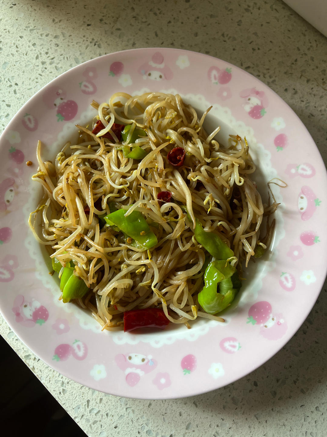 爆炒绿豆芽