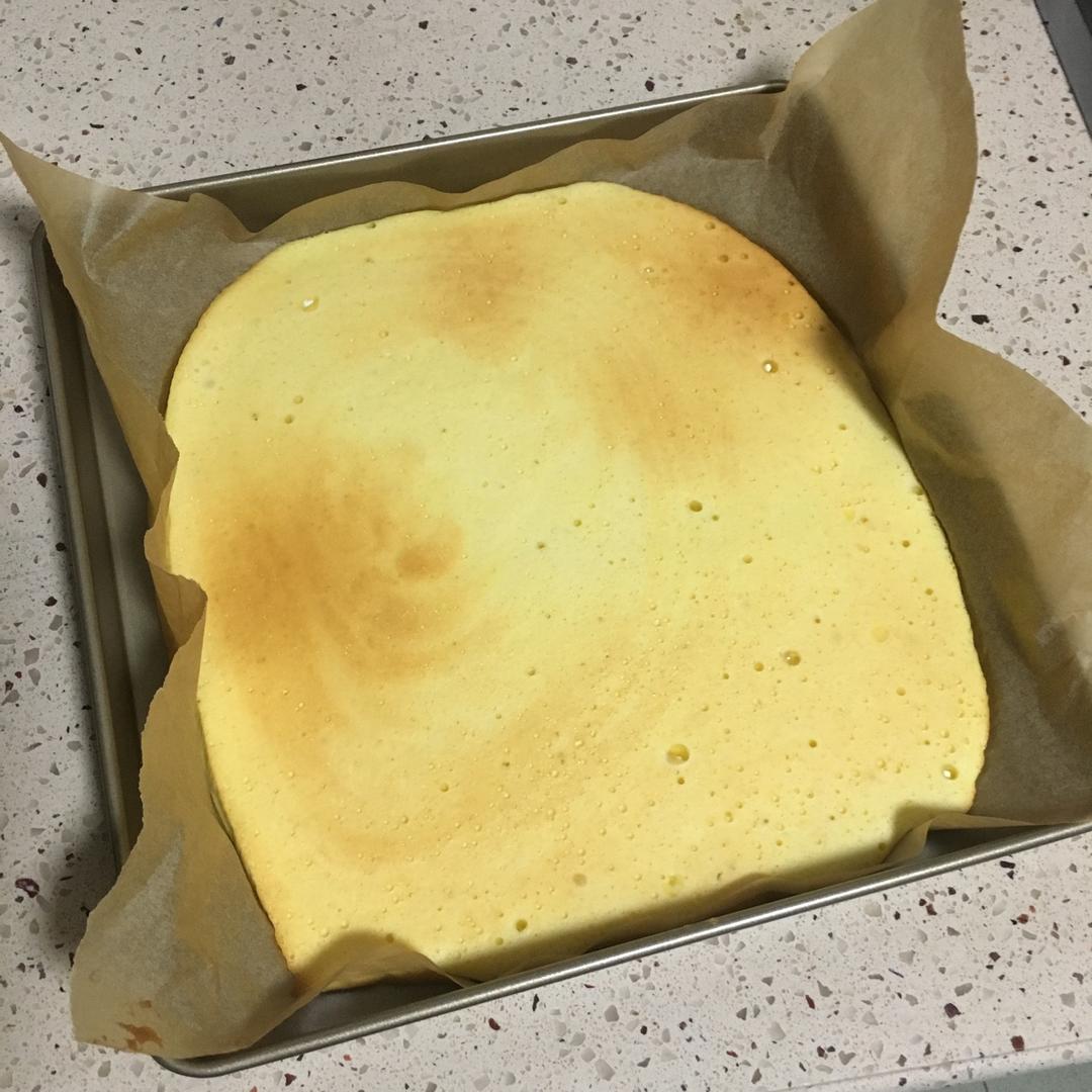 没打发蛋白，也可以做蛋糕
