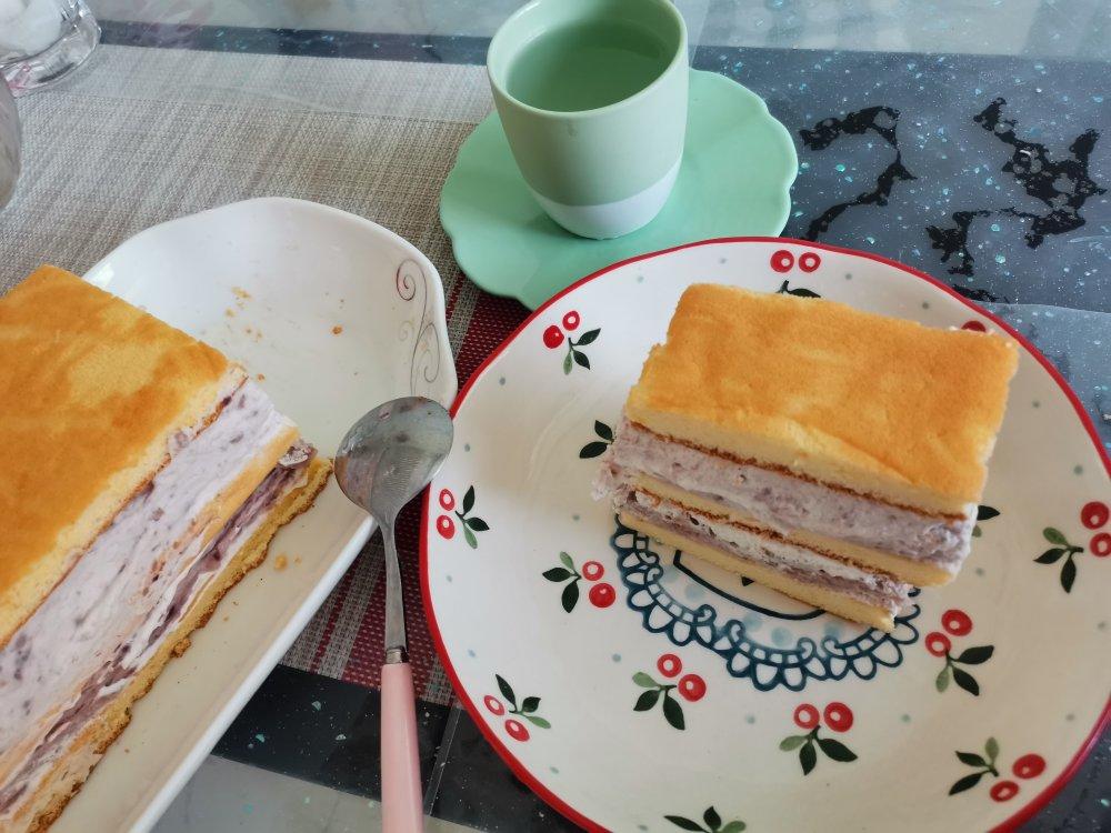 仿台湾不二家的真芋头蛋糕（Taro cake）