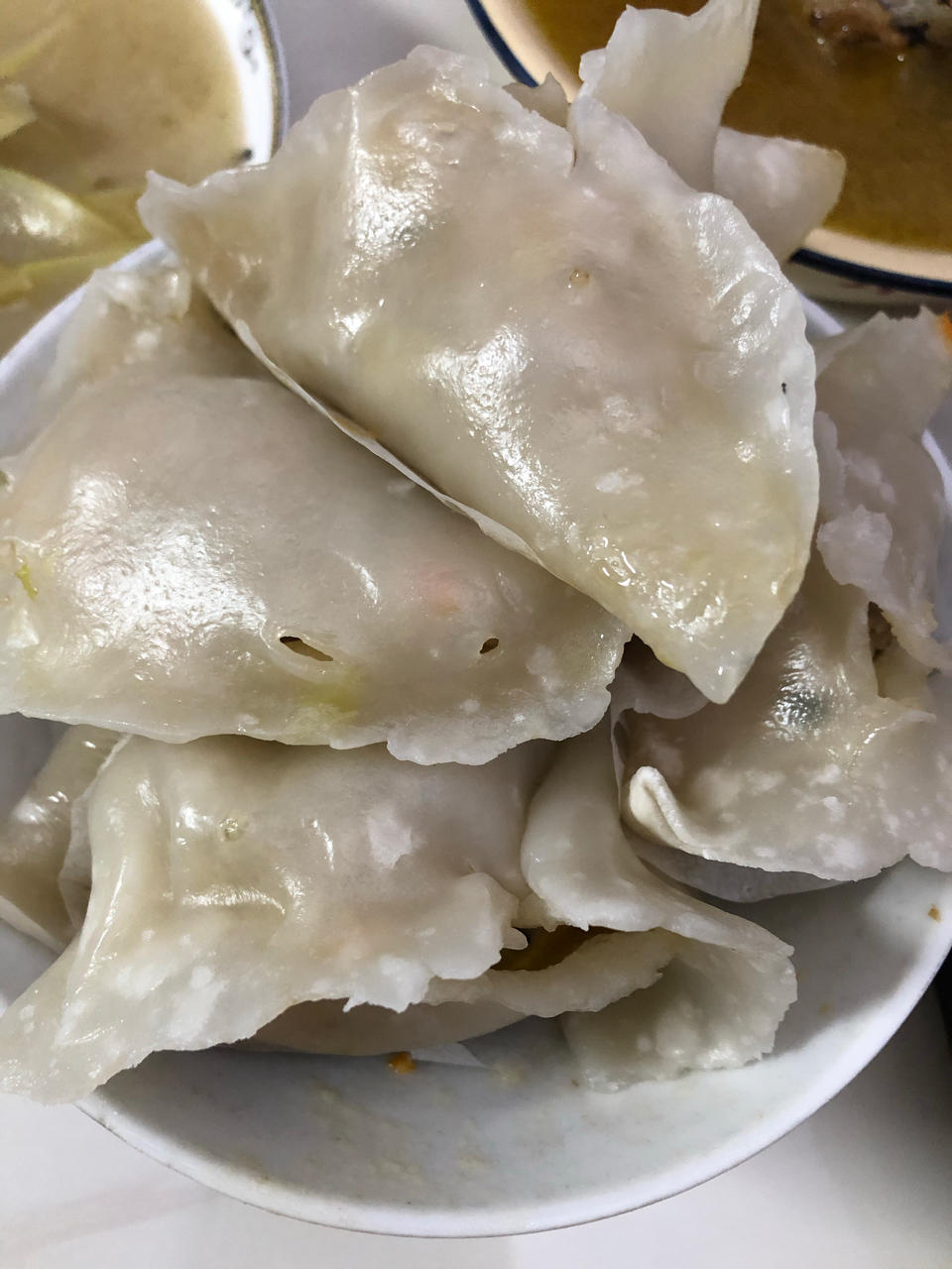 Q弹薯粉水晶饺