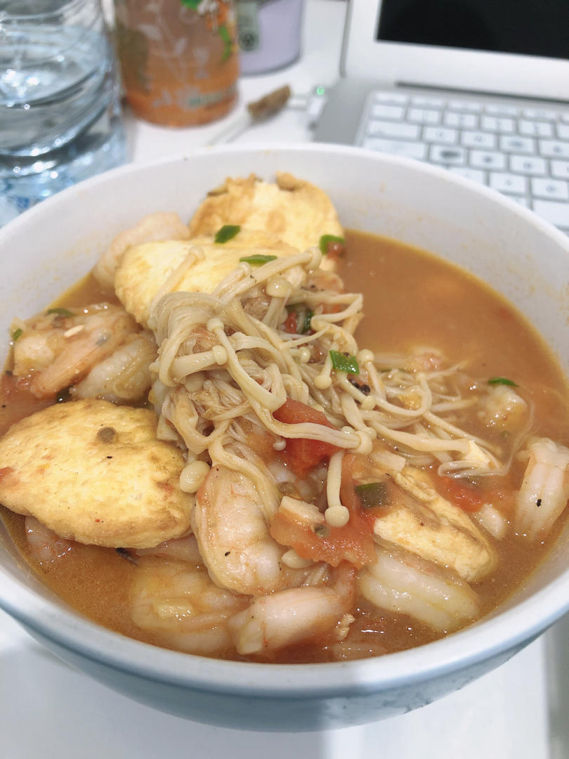 金针菇烧日本豆腐