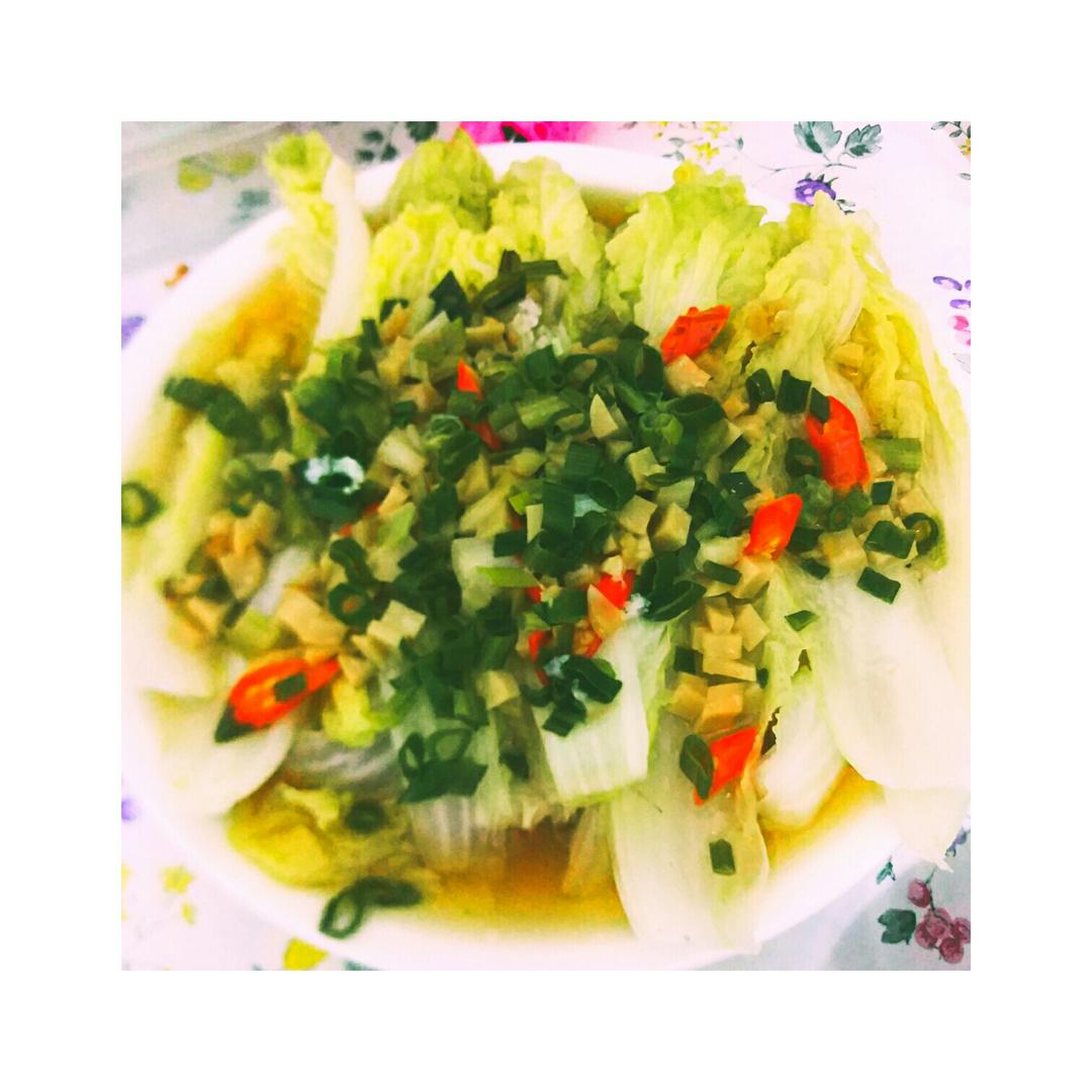蒜蓉粉丝娃娃菜