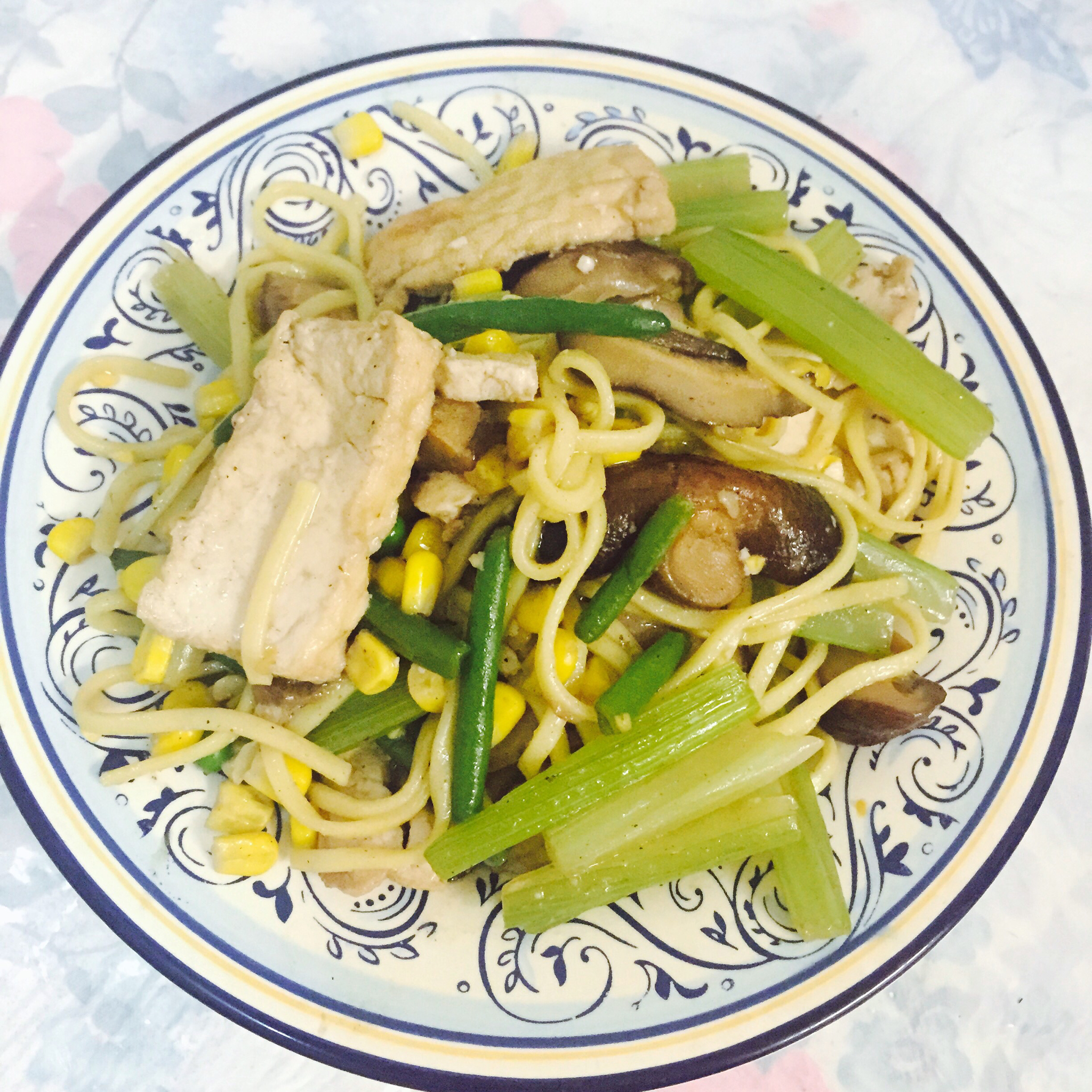 健康三鲜伊面<懒人料理>