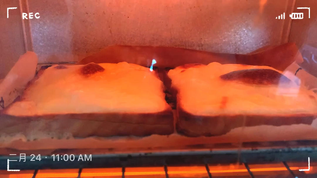 网红熔岩吐司，好吃到cry