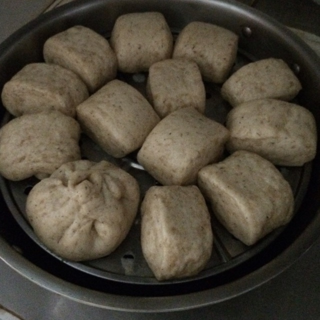 直接发酵法的白胖包子