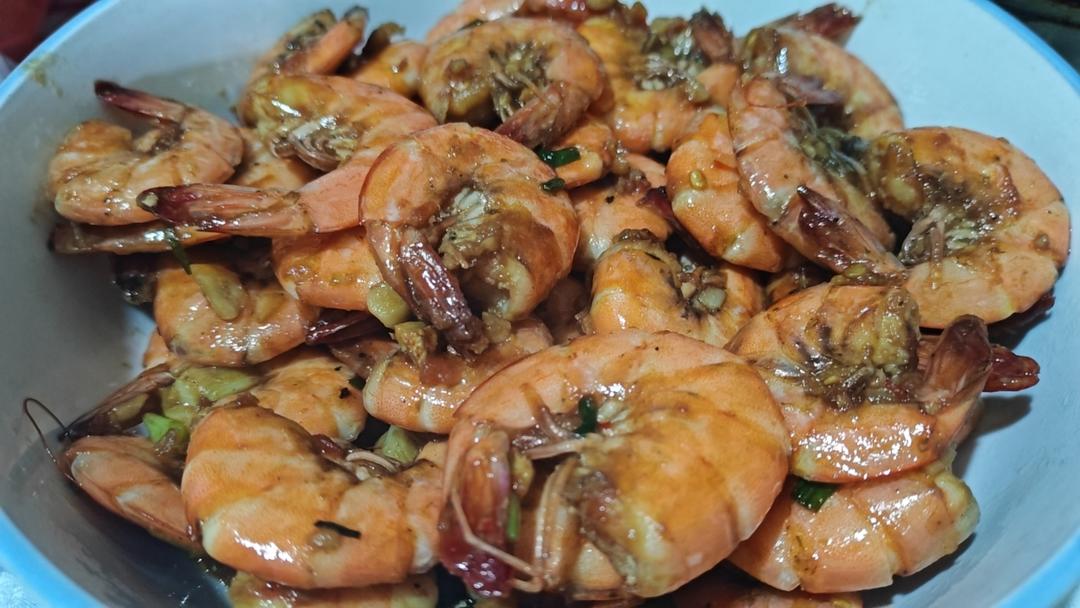 家庭版油焖大虾