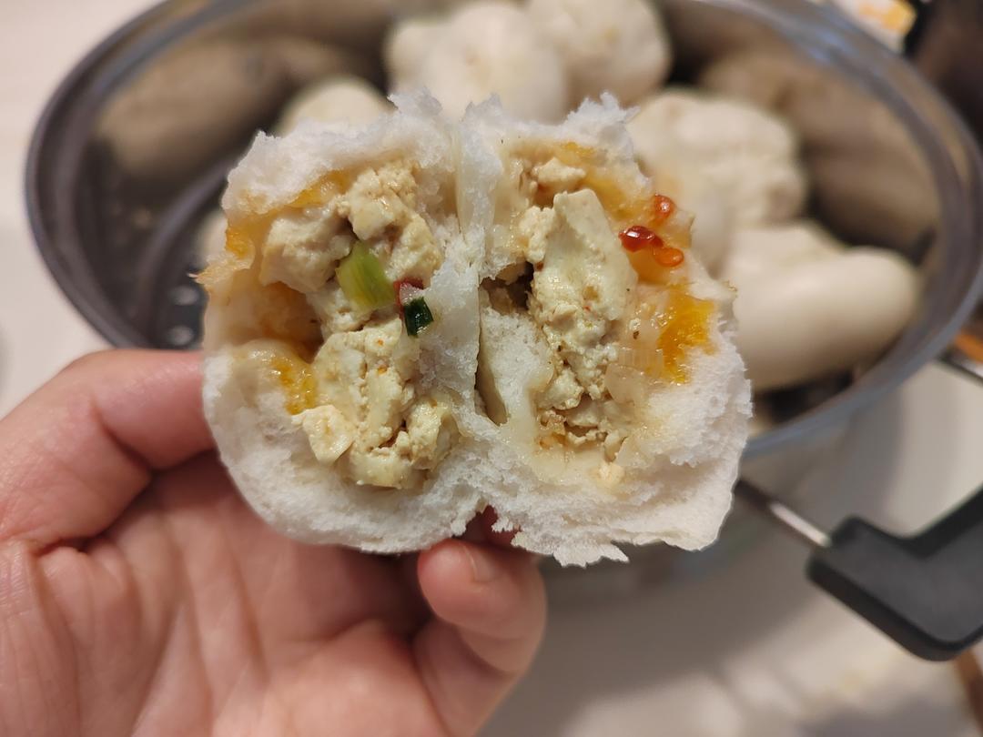最好吃的豆腐包子，不用肉，越吃越上瘾呀