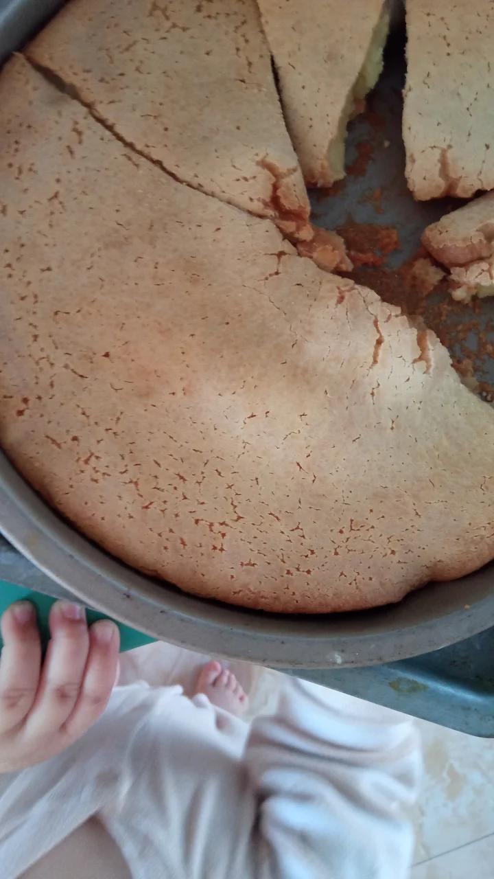 外脆里糯的烤年糕