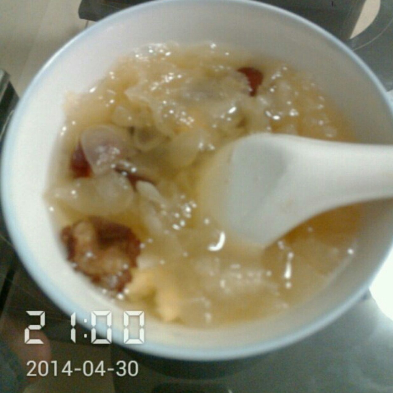 红枣银耳莲子羹