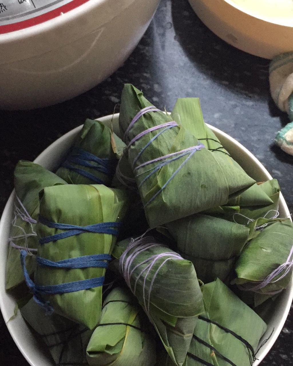 四角长粽子的包法（有视频）