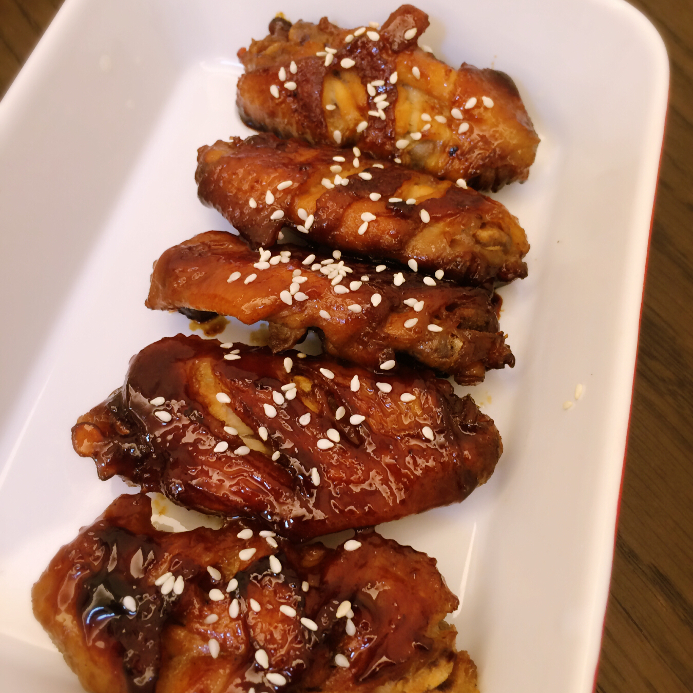 照烧鸡翅--松下SR-ANY151-P IH变频电饭煲