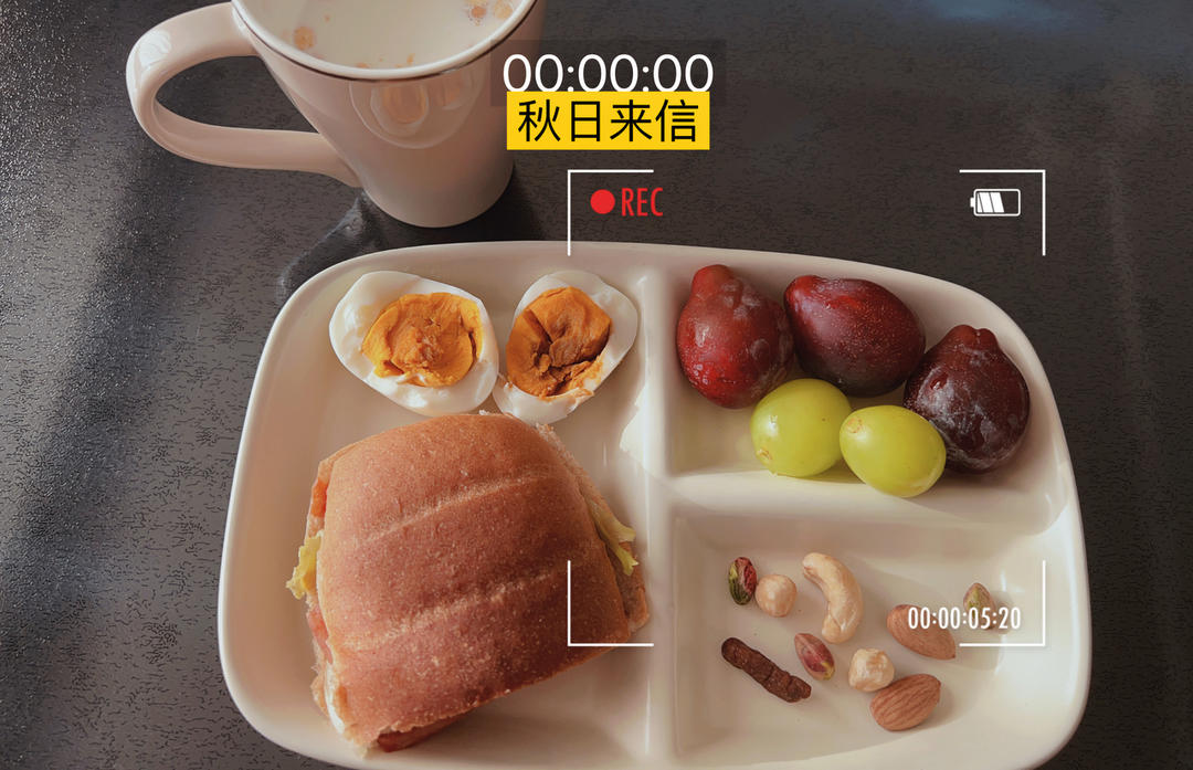 元气早餐｜50%黑麦帕尼尼